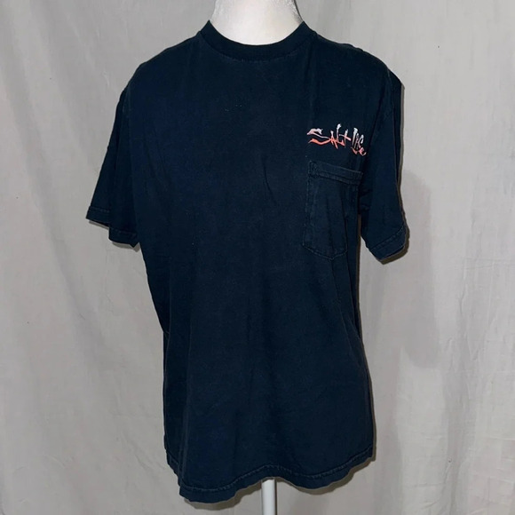 blue & orange Salt Life graphic tshirt size medium - Picture 1 of 3